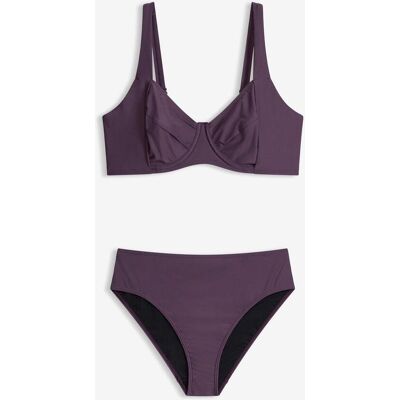 bonprix Minimizer-Bikini mit Light Shape-Highwaist Bikinihose (2-tlg. Set)lila 54Damen bonprix Minimizer-Bikini mit Light Shape-Highwaist Bikinihose (2-tlg. Set)lila 54Damen