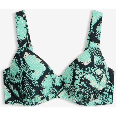 bonprix Minimizer-Bikinioberteil mit gepolsterten Trägerngrün 100Damen bonprix Minimizer-Bikinioberteil mit gepolsterten Trägerngrün 100Damen