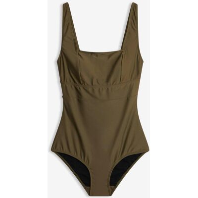 bonprix Light Shape-Badeanzug mit eckigem Ausschnittgrün 52Damen bonprix Light Shape-Badeanzug mit eckigem Ausschnittgrün 52Damen
