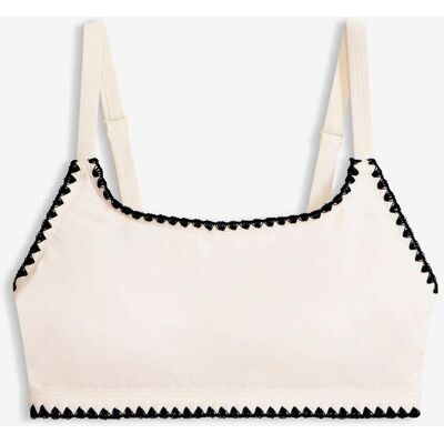 bonprix Bustier-Bikinioberteil mit Stickereiweiß 36Damen bonprix Bustier-Bikinioberteil mit Stickereiweiß 36Damen
