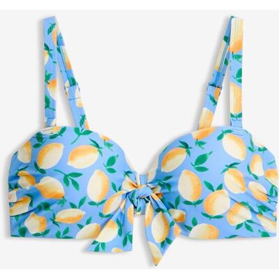 bonprix Balconette-Bikinioberteil mit abnehmbaren Trägernblau 75Damen bonprix Balconette-Bikinioberteil mit abnehmbaren Trägernblau 75Damen