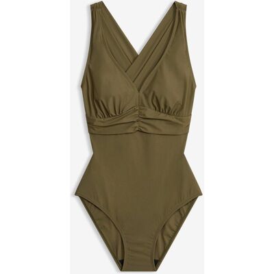 bonprix Light Shape-Badeanzug mit gekreuzten Trägerngrün 38Damen bonprix Light Shape-Badeanzug mit gekreuzten Trägerngrün 38Damen