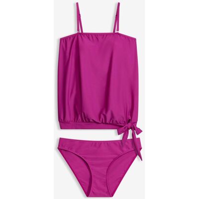 bonprix Oversize Tankini mit abnehmbaren Trägern (2-tlg. Set)lila 38Damen bonprix Oversize Tankini mit abnehmbaren Trägern (2-tlg. Set)lila 38Damen