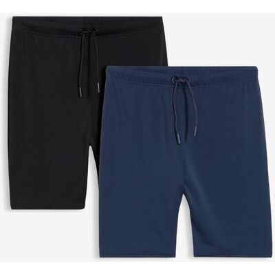 bonprix Badeshorts mit langem Bein und enger Passform (2er Pack)schwarz 152Knaben bonprix Badeshorts mit langem Bein und enger Passform (2er Pack)schwarz 152Knaben