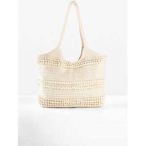 bonprix Baumwollshopper in Strukturierter Optikbeige 0Damen bonprix Baumwollshopper in Strukturierter Optikbeige 0Damen