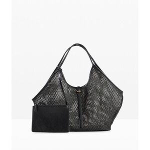 bonprix Mesh Shopper mit herausnehmbarer Innentascheschwarz 0Damen bonprix Mesh Shopper mit herausnehmbarer Innentascheschwarz 0Damen