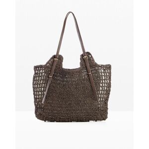 bonprix Strohshopper mit Schnallendetailsbraun 0Damen bonprix Strohshopper mit Schnallendetailsbraun 0Damen