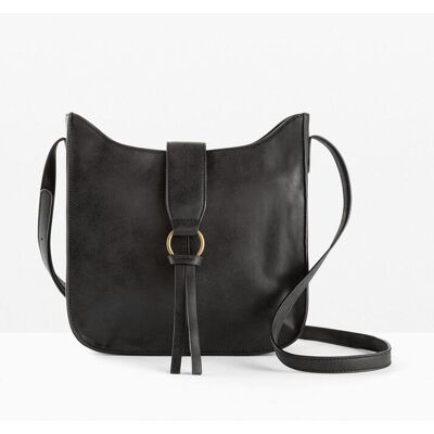 bonprix Umhängetasche mit dekorativem Schnallendetailschwarz 0Damen bonprix Umhängetasche mit dekorativem Schnallendetailschwarz 0Damen