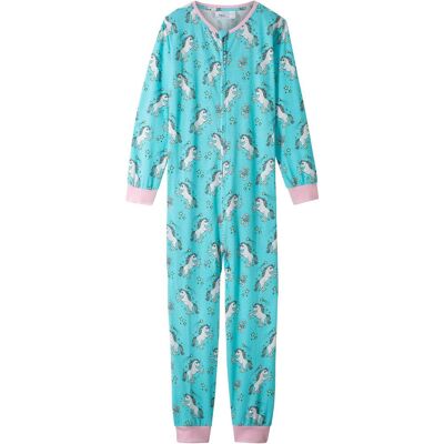 bonprix Schlafoverall mit weicher Bio-Baumwolleblau 128Kinder bonprix Schlafoverall mit weicher Bio-Baumwolleblau 128Kinder