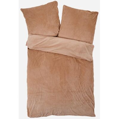 bonprix Wendbare Cashmere Touch Bettwäsche in Cordoptikbeige 1 (1x 80/80 cm, 1x 135/200 cm)false bonprix Wendbare Cashmere Touch Bettwäsche in Cordoptikbeige 1 (1x 80/80 cm, 1x 135/200 cm)false