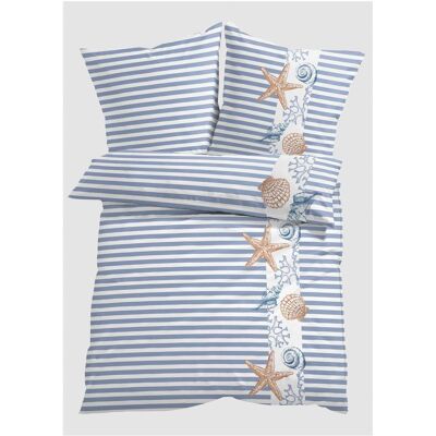 bonprix Linon-Bettwäscheblau 2 (1x 80/80 cm, 1x 155/220 cm)false bonprix Linon-Bettwäscheblau 2 (1x 80/80 cm, 1x 155/220 cm)false