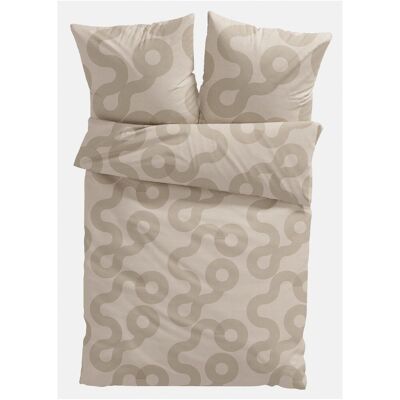 bonprix Baumwollmix-Bettwäschebeige 2 (2x 80/80 cm, 2x 135/200 cm)false bonprix Baumwollmix-Bettwäschebeige 2 (2x 80/80 cm, 2x 135/200 cm)false
