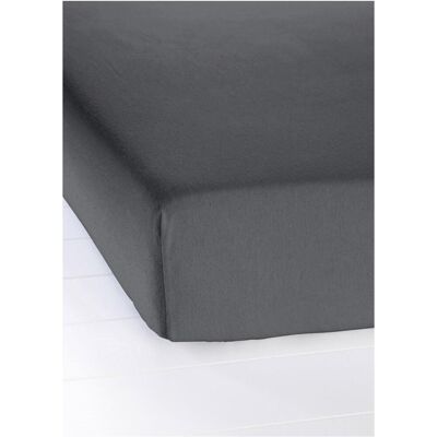 bonprix Biber Spannbettlakengrau 2 (160/200 cm)false bonprix Biber Spannbettlakengrau 2 (160/200 cm)false