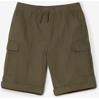 bonprix Schlupf-Cargo-Bermuda aus reiner Baumwolle, Regular Fitgrün 140Knaben bonprix Schlupf-Cargo-Bermuda aus reiner Baumwolle, Regular Fitgrün 140Knaben