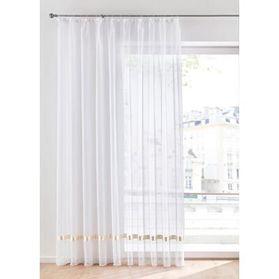 bonprix Gardinen Store mit Satinbandweiß 6 (H/B: 170/450 cm)false bonprix Gardinen Store mit Satinbandweiß 6 (H/B: 170/450 cm)false