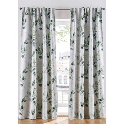 bonprix Abdunkelnder Vorhang mit Glanzdruck (1er Pack) (1er Pack)grün 2 (H/B: 175/130 cm)false bonprix Abdunkelnder Vorhang mit Glanzdruck (1er Pack) (1er Pack)grün 2 (H/B: 175/130 cm)false