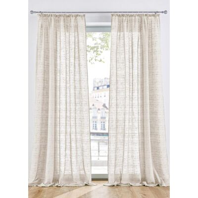 bonprix Gardine mit Struktur, in vielen Größen (1er Pack)beige 6 (H/B: 295/135 cm)false bonprix Gardine mit Struktur, in vielen Größen (1er Pack)beige 6 (H/B: 295/135 cm)false