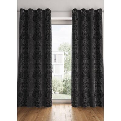 bonprix Abdunkelnder Vorhang, in vielen Größen (1er Pack)schwarz 8 (H/B: 300/270 cm)false bonprix Abdunkelnder Vorhang, in vielen Größen (1er Pack)schwarz 8 (H/B: 300/270 cm)false
