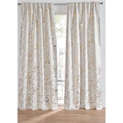 bonprix Verdunkelungsvorhang mit samtiger Oberfläche und Glanz, auch in extra lang (1er Pack)beige 6 (H/B: 300/140 cm)false bonprix Verdunkelungsvorhang mit samtiger Oberfläche und Glanz, auch in extra lang (1er Pack)beige 6 (H/B: 300/140 cm)false