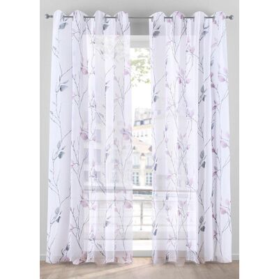 bonprix Gardine aus leichtem Voile, auch in extra lang (1er Pack)rosa 3 (H/B: 225/144 cm)false bonprix Gardine aus leichtem Voile, auch in extra lang (1er Pack)rosa 3 (H/B: 225/144 cm)false