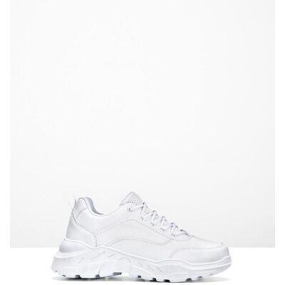 bonprix Chunky Sneaker mit leichter Sohleweiß 36Damen bonprix Chunky Sneaker mit leichter Sohleweiß 36Damen