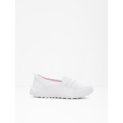 bonprix Komfort-Slip-On-Sneaker mit leichter Sohleweiß 42Damen bonprix Komfort-Slip-On-Sneaker mit leichter Sohleweiß 42Damen