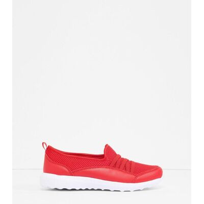 bonprix Komfort-Slip-On-Sneaker mit leichter Sohlerot 39Damen bonprix Komfort-Slip-On-Sneaker mit leichter Sohlerot 39Damen