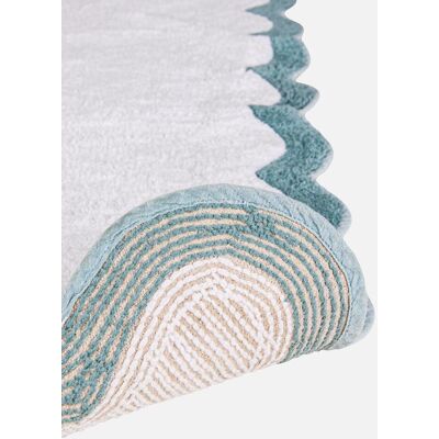 bonprix Baumwoll Badematte mit gebogener Kantebeige 1 (Vorleger für Hänge-WC 45/50cm)false bonprix Baumwoll Badematte mit gebogener Kantebeige 1 (Vorleger für Hänge-WC 45/50cm)false