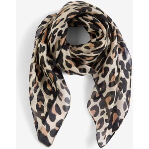 bonprix reines Seidentuch mit Leoprintschwarz 0Damen bonprix reines Seidentuch mit Leoprintschwarz 0Damen