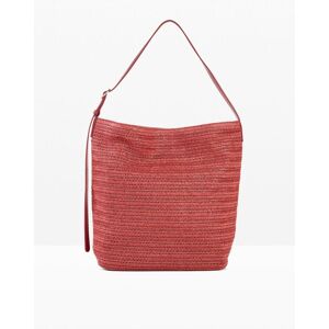 bonprix Beuteltasche in Strohoptikrot 0Damen bonprix Beuteltasche in Strohoptikrot 0Damen