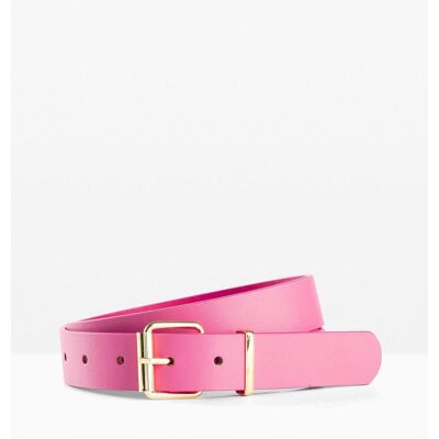 bonprix Gürtel mit goldener Metallschließepink 90Damen bonprix Gürtel mit goldener Metallschließepink 90Damen