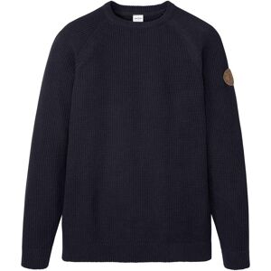 bonprix Grobstrick-Pullover mit recycelter Baumwolleblau 68Herren bonprix Grobstrick-Pullover mit recycelter Baumwolleblau 68Herren