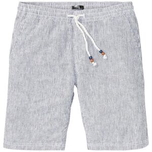 bonprix Regular Fit Bermuda aus luftigem Leinen-Mixblau 54Herren bonprix Regular Fit Bermuda aus luftigem Leinen-Mixblau 54Herren