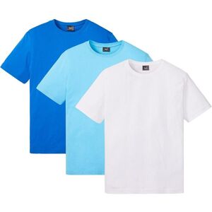 bonprix T-Shirt (3er Pack)blau 48Herren bonprix T-Shirt (3er Pack)blau 48Herren