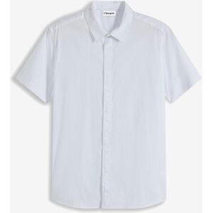 bonprix Stretch-Kurzarmhemd in Slim Fitweiß 49Herren bonprix Stretch-Kurzarmhemd in Slim Fitweiß 49Herren