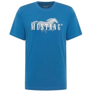 bonprix Mustang Austin T-Shirt aus reiner Bio-Baumwolleblau 56Herren bonprix Mustang Austin T-Shirt aus reiner Bio-Baumwolleblau 56Herren