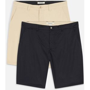 bonprix Chino-Bermuda (2er Pack)schwarz 48Herren bonprix Chino-Bermuda (2er Pack)schwarz 48Herren