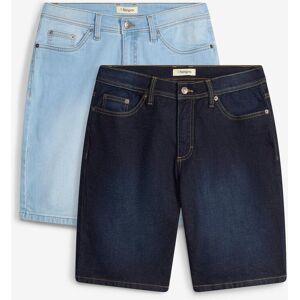 bonprix Stretch-Jeans-Bermuda in Regular-Fit (2er Pack)blau 64Herren bonprix Stretch-Jeans-Bermuda in Regular-Fit (2er Pack)blau 64Herren