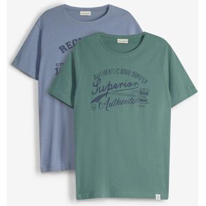 bonprix T-Shirt (2er Pack)blau 68Herren bonprix T-Shirt (2er Pack)blau 68Herren