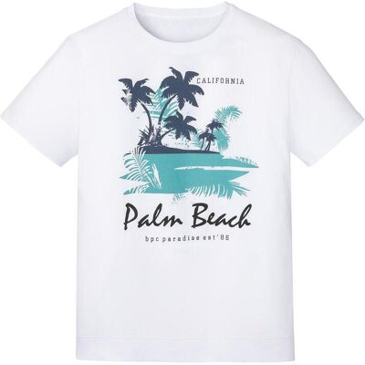 bonprix T-Shirt aus reiner Bio-Baumwolleweiß 72Herren bonprix T-Shirt aus reiner Bio-Baumwolleweiß 72Herren