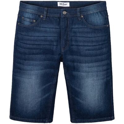 bonprix Stretch-Jeans-Bermuda mit verstärktem Schritt in Regular-Fitblau 52Herren bonprix Stretch-Jeans-Bermuda mit verstärktem Schritt in Regular-Fitblau 52Herren