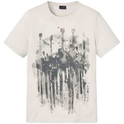 bonprix T-Shirt aus reiner Bio-Baumwollegrau 44Herren bonprix T-Shirt aus reiner Bio-Baumwollegrau 44Herren