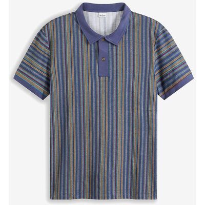 bonprix Poloshirt aus reiner Bio-Baumwolleblau 60Herren bonprix Poloshirt aus reiner Bio-Baumwolleblau 60Herren