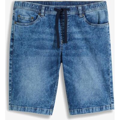 bonprix Leichte Schlupf-Jeans-Bermuda mit Dehnbund in Slim-Fitblau 56Herren bonprix Leichte Schlupf-Jeans-Bermuda mit Dehnbund in Slim-Fitblau 56Herren
