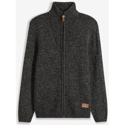 bonprix Grobstrickjacke mit Stehkragengrau 48Herren bonprix Grobstrickjacke mit Stehkragengrau 48Herren