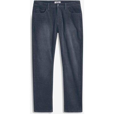 bonprix Regular-Fit Cordhose in gewaschener Optik, Straightblau 48Herren bonprix Regular-Fit Cordhose in gewaschener Optik, Straightblau 48Herren