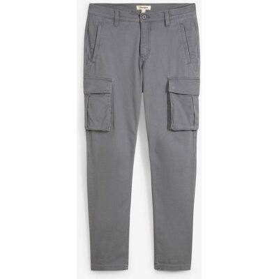 bonprix Regular Fit Stretch-Cargohose mit reiner Baumwolle, Straightgrau 52Herren bonprix Regular Fit Stretch-Cargohose mit reiner Baumwolle, Straightgrau 52Herren
