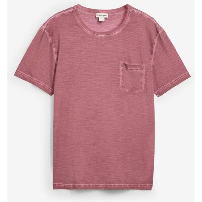 bonprix T-Shirt in gewaschener Optiklila 52Herren bonprix T-Shirt in gewaschener Optiklila 52Herren