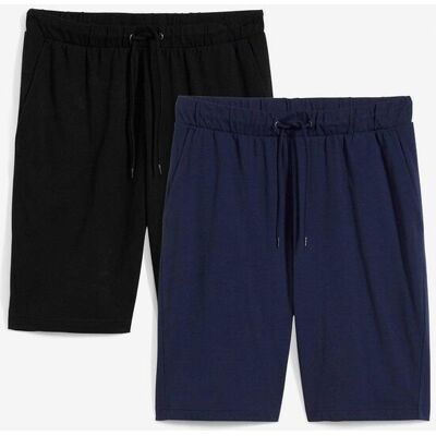 bonprix Jersey-Shorts (2er Pack)blau 56Herren bonprix Jersey-Shorts (2er Pack)blau 56Herren