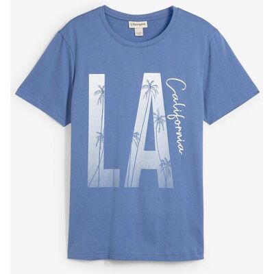 bonprix T-Shirt aus reiner Bio-Baumwolle, Slim Fitblau 56Herren bonprix T-Shirt aus reiner Bio-Baumwolle, Slim Fitblau 56Herren